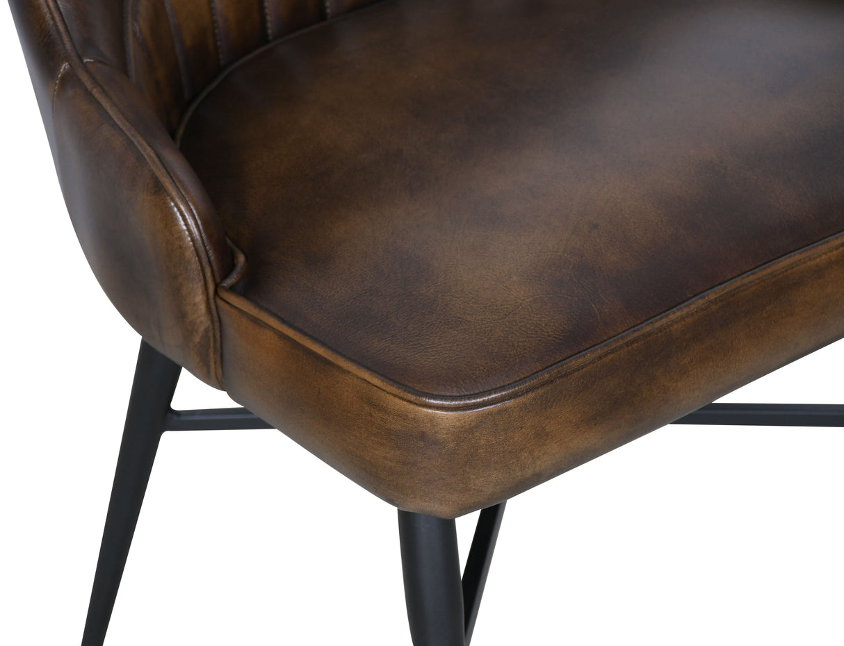 Leeds 21" Dining Chair in Antique Whiskey by Home Trends & Design at Eve Furniture