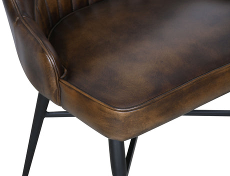 Leeds 21" Dining Chair in Antique Whiskey by Home Trends & Design at Eve Furniture