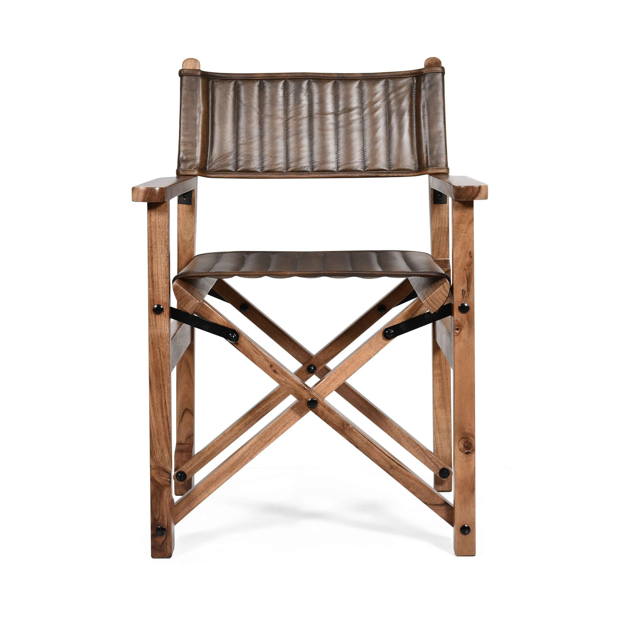 Leeds 23" Folding Dining Chair in Antique Whiskey by Home Trends & Design at Eve Furniture