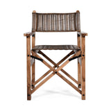 Leeds 23" Folding Dining Chair in Antique Whiskey by Home Trends & Design at Eve Furniture