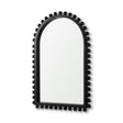 Leeds Black Wood Arch Frame Mirror by Mercana at Eve Furniture