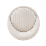 Leela Swivel Accent Chair in Cream (set of 2) by Manhattan Comfort at Eve Furniture