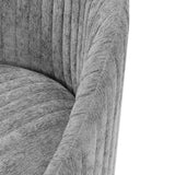 Leela Swivel Accent Chair in Grey (set of 2) by Manhattan Comfort at Eve Furniture