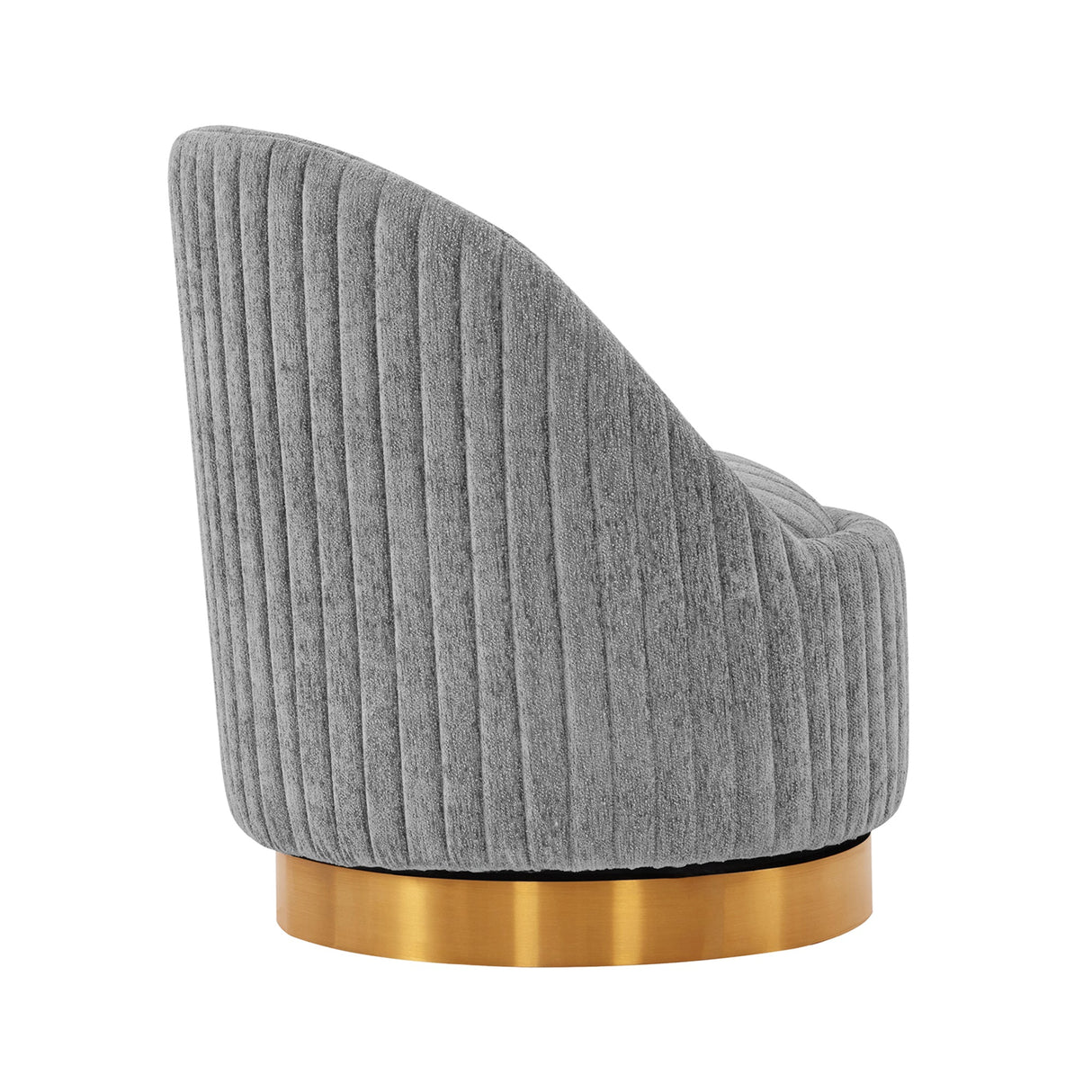 Leela Swivel Accent Chair in Grey (set of 2) by Manhattan Comfort at Eve Furniture