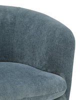 Leemont Mist Swivel Accent Chair
