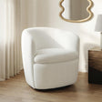Leemont Snow Swivel Accent Chair by Ashley at Eve Furniture