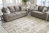 Leesdale Ivory/Brown/Black 8' x 10' Rug