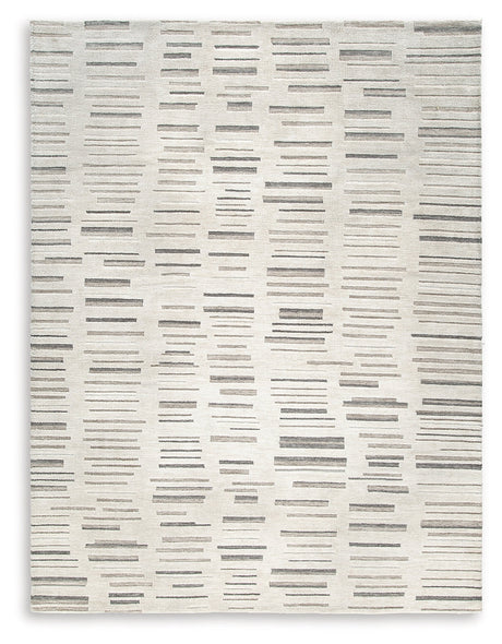Leesdale Ivory/Brown/Black 8' x 10' Rug by Ashley at Eve Furniture