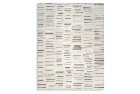 Leesdale Ivory/Brown/Black 8' x 10' Rug by Ashley at Eve Furniture
