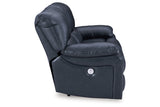 Leesworth Ocean Power Reclining Set by Ashley at Eve Furniture