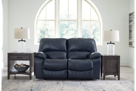 Leesworth Ocean Power Reclining Set by Ashley at Eve Furniture