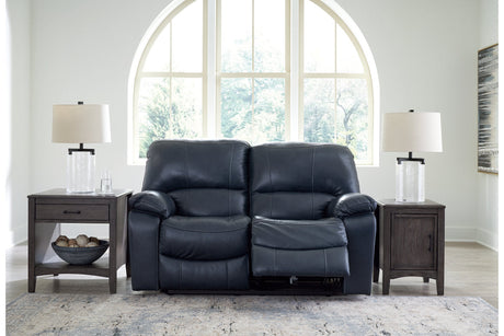 Leesworth Ocean Power Reclining Set by Ashley at Eve Furniture