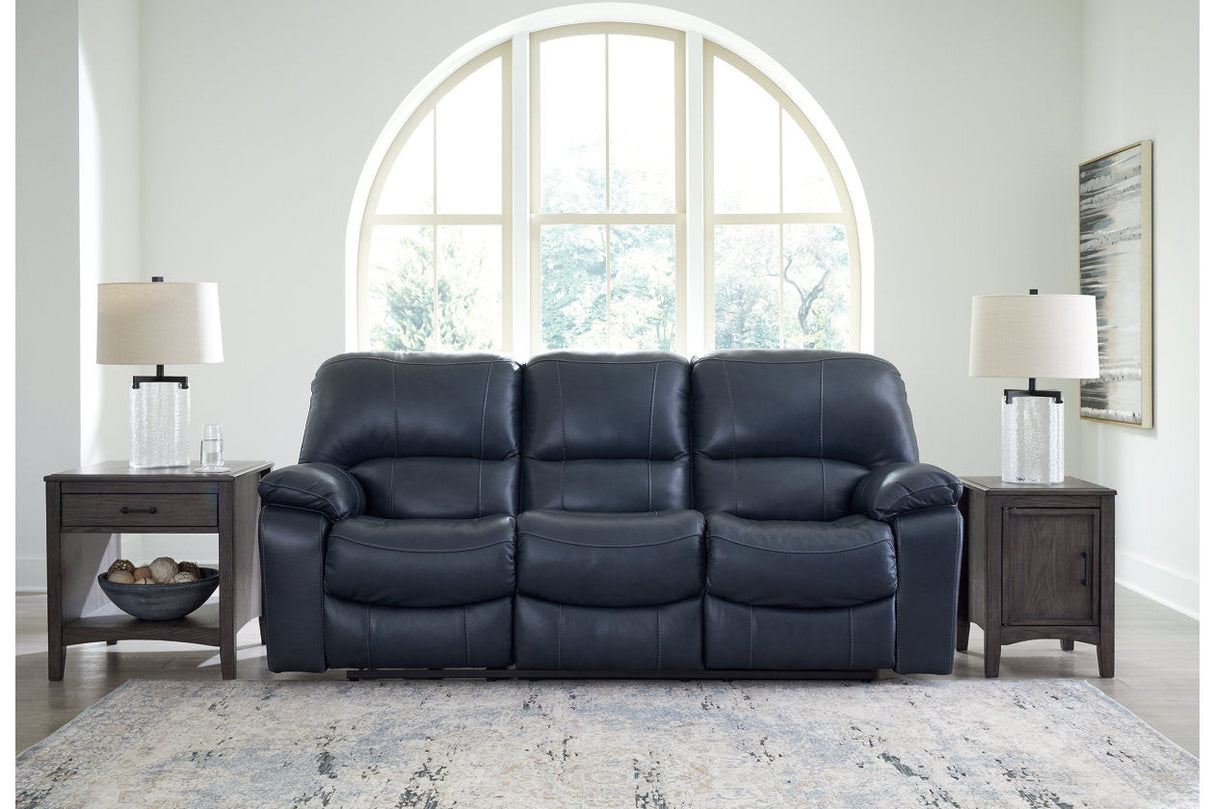 Leesworth Ocean Power Reclining Set by Ashley at Eve Furniture