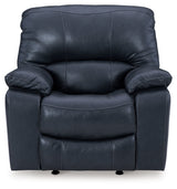 Leesworth Ocean Power Reclining Set by Ashley at Eve Furniture