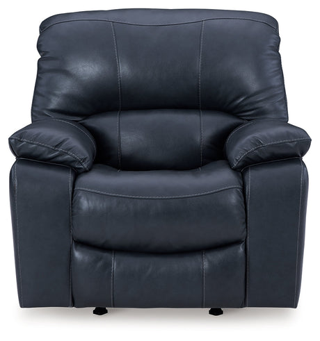 Leesworth Ocean Power Reclining Set by Ashley at Eve Furniture