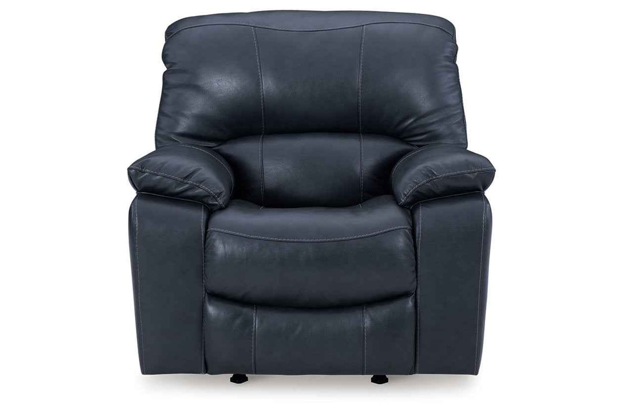 Leesworth Ocean Power Reclining Set by Ashley at Eve Furniture