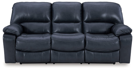 Leesworth Ocean Power Reclining Set by Ashley at Eve Furniture