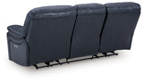 Leesworth Ocean Power Reclining Set by Ashley at Eve Furniture