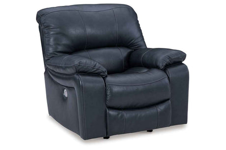 Leesworth Ocean Power Reclining Set by Ashley at Eve Furniture