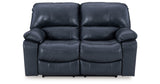 Leesworth Ocean Power Reclining Set by Ashley at Eve Furniture