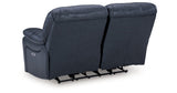 Leesworth Ocean Power Reclining Set by Ashley at Eve Furniture