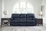 Leesworth Ocean Power Reclining Set by Ashley at Eve Furniture