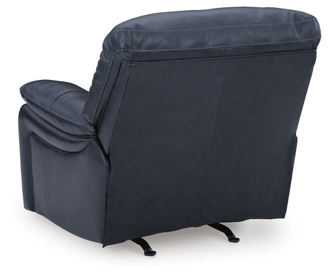 Leesworth Ocean Power Reclining Set by Ashley at Eve Furniture