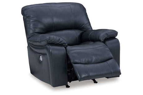 Leesworth Ocean Power Reclining Set by Ashley at Eve Furniture