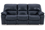 Leesworth Ocean Power Reclining Set by Ashley at Eve Furniture