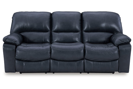 Leesworth Ocean Power Reclining Set by Ashley at Eve Furniture
