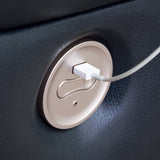 Leesworth Ocean Leather Power Reclining Sofa and Loveseat by Ashley at Eve Furniture