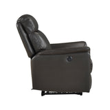 Leif Light Gray Power Reclining Chair
