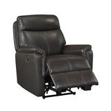 Leif Light Gray Power Reclining Chair