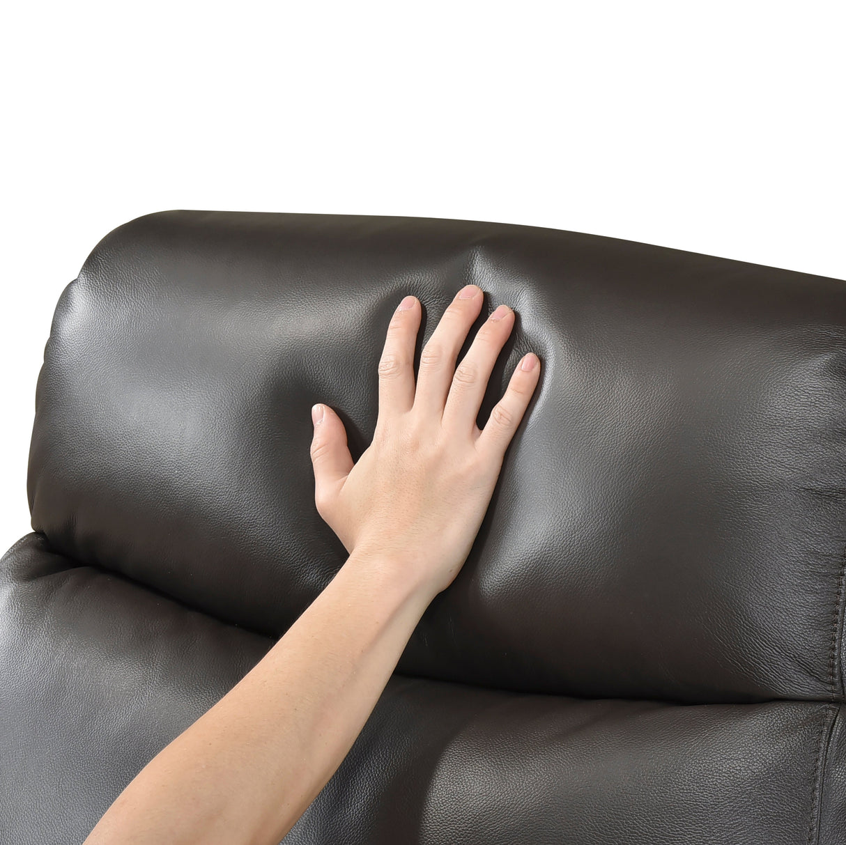 Leif Light Gray Power Reclining Chair