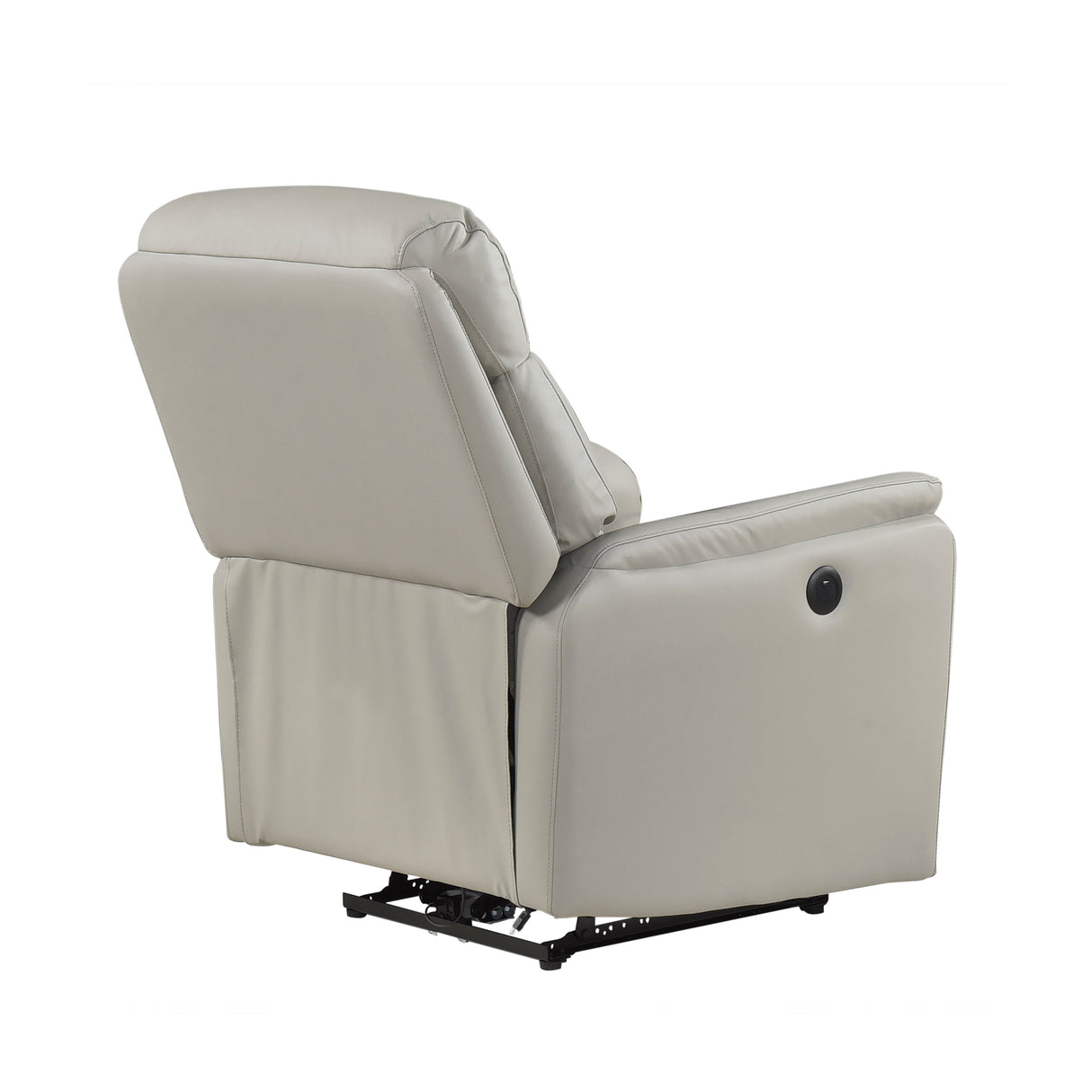 Leif Light Gray Power Reclining Chair
