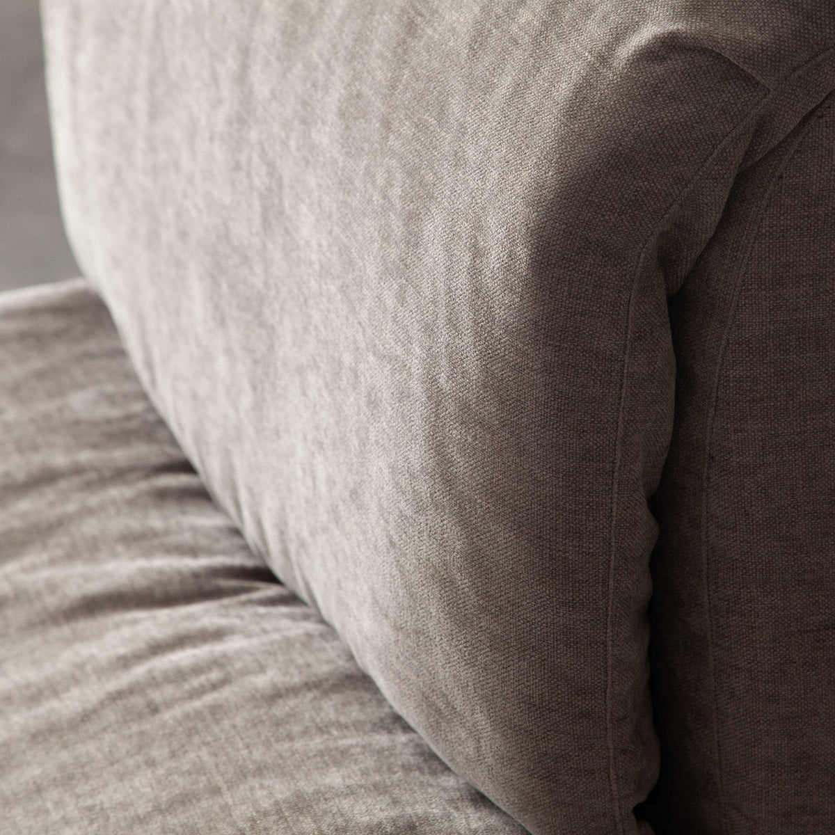 Leigh Dove Fabric Armless Chair by Diamond Sofa at Eve Furniture