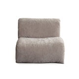 Leigh Dove Fabric Armless Chair by Diamond Sofa at Eve Furniture