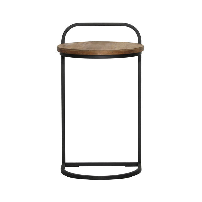 Leigh Laptop Side Table by Dovetail at Eve Furniture