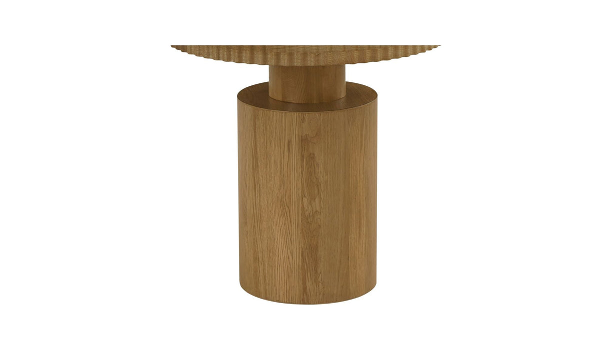 Leigh Side Table Brown by Moe's Home at Eve Furniture