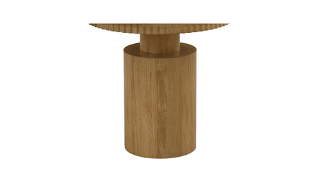 Leigh Side Table Brown by Moe's Home at Eve Furniture