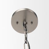 Leighton 15.0L x 15.0W x 20.0H Antique Nickel Pendant Light by Mercana at Eve Furniture