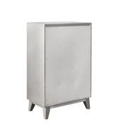 Leighton Metallic Mercury 5-Drawer Chest