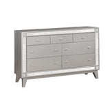 Leighton Metallic Mercury 7-Drawer Dresser