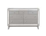 Leighton Metallic Mercury 7-Drawer Dresser