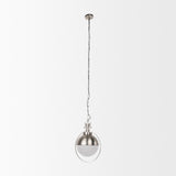 Leighton Antique Nickel Pendant Light by Mercana at Eve Furniture