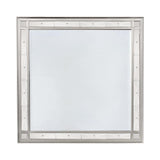 Leighton Metallic Mercury Beveled Mirror