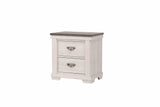 Leighton Cream and Brown Panel Bedroom Set by Crown Mark at Eve Furniture