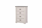 Leighton Cream and Brown Panel Bedroom Set by Crown Mark at Eve Furniture