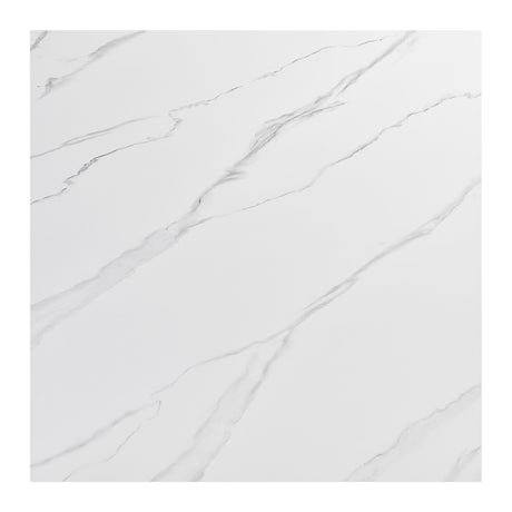 Leilani Square Dining Table (48") White by Zuomod at Eve Furniture