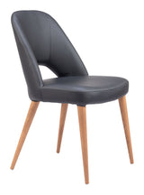 Leith Black Dining Chair (Set of 2) by Zuomod at Eve Furniture